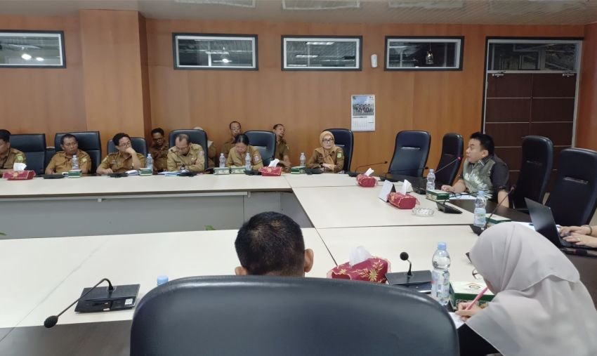 Rapat Finalisasi Penanganan Banjir di Jalan Letda Sudjono, Dinas PKPCKTR Diminta Segera Bebaskan Lahan Pembangunan Kolam Retensi