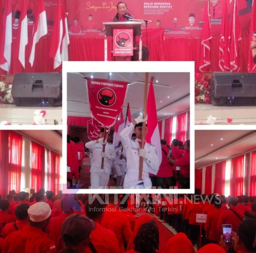 Rapidin Buka Konfercab ke IV Zona 3 PDI Perjuangan