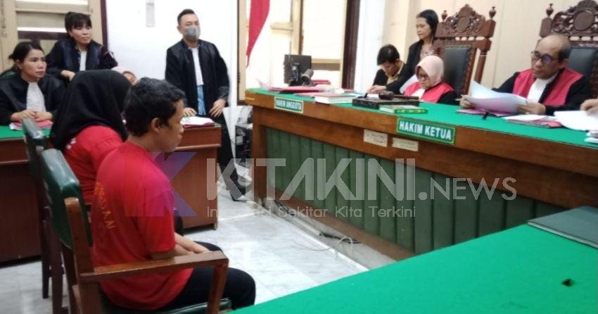 Pasangan Sedarah Pembuang Mayat Bayi Lewat Ojol Divonis 5 Tahun
