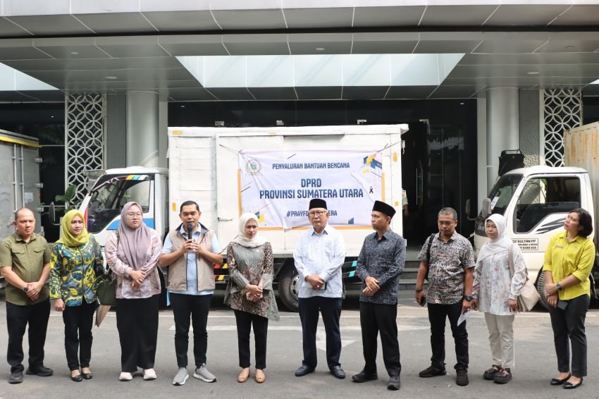 DPRD Sumut Kirim Bantuan ke Daerah Terdampak Bencana