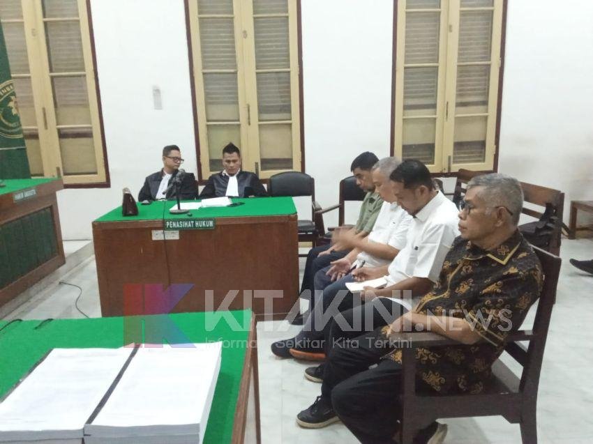 Empat Terdakwa Korupsi Gedung Balei Merah Putih Siantar Dituntut 5 Tahun