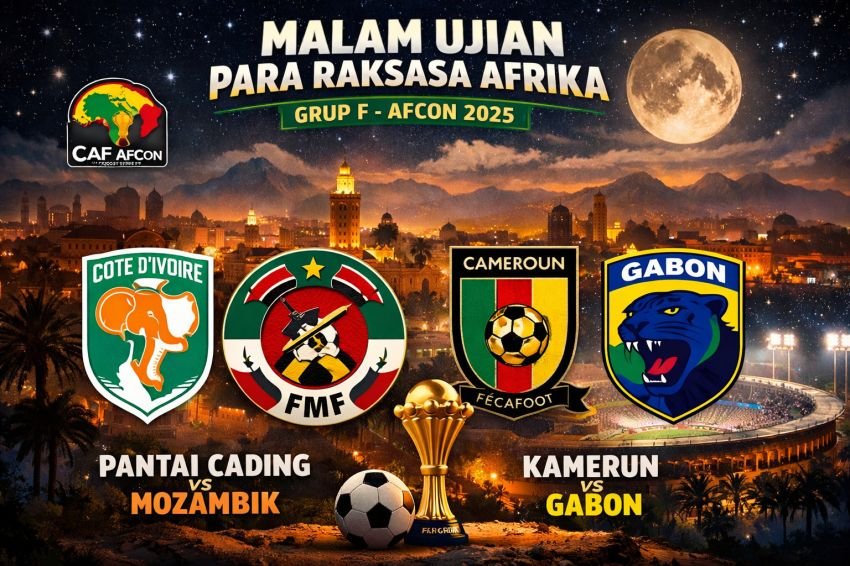 Malam Ujian Para Raksasa Afrika di Grup F AFCON 2025