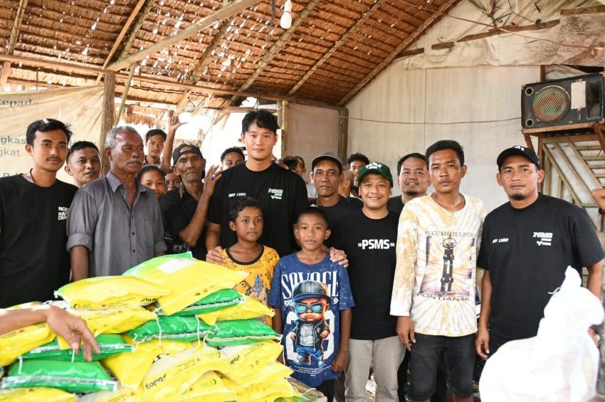 PSMS Medan Turun Langsung Bantu Korban Bencana: Kami Datang sebagai Saudara, Bukan Sekadar Klub Bola