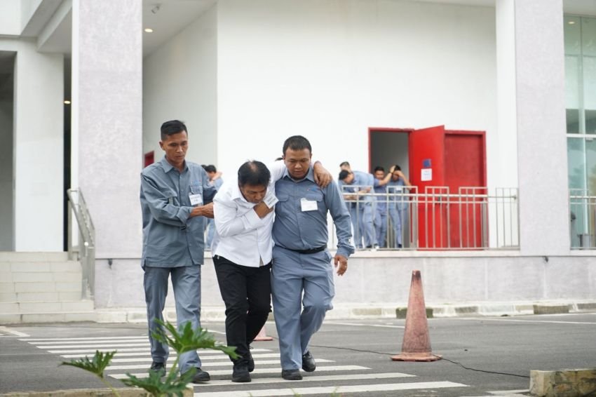 Tingkatkan Kesiapsiagaan Darurat, INALUM Simulasi Penanggulangan Gangguan Bisnis