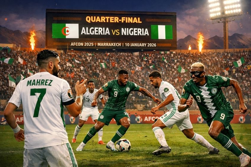 Aljazair vs Nigeria: Laga Hidup Mati, Satu Kesalahan Bisa Jadi Petaka
