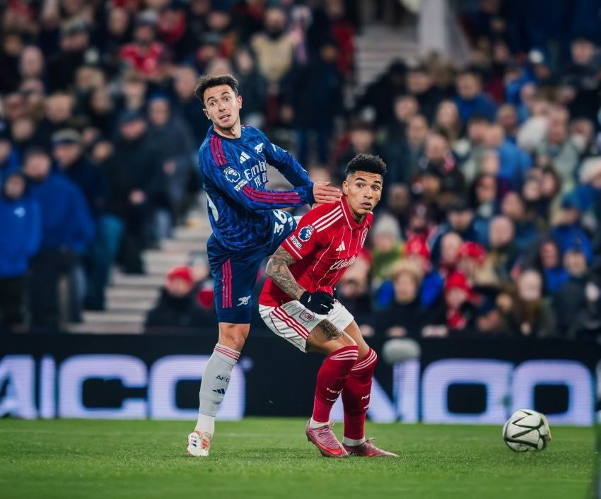 Tanpa Gol di Markas Nottingham Forest, Arsenal Gagal Manfaatkan Kekalahan City