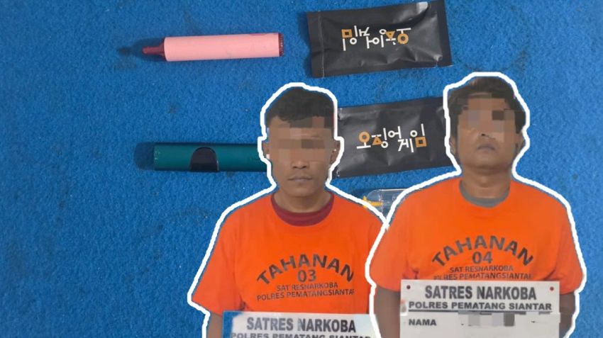 Polres Pematangsiantar Tangkap Dua Pemilik Pod Getar Berisi Etomidate, Salah Satunya Residivis Narkoba